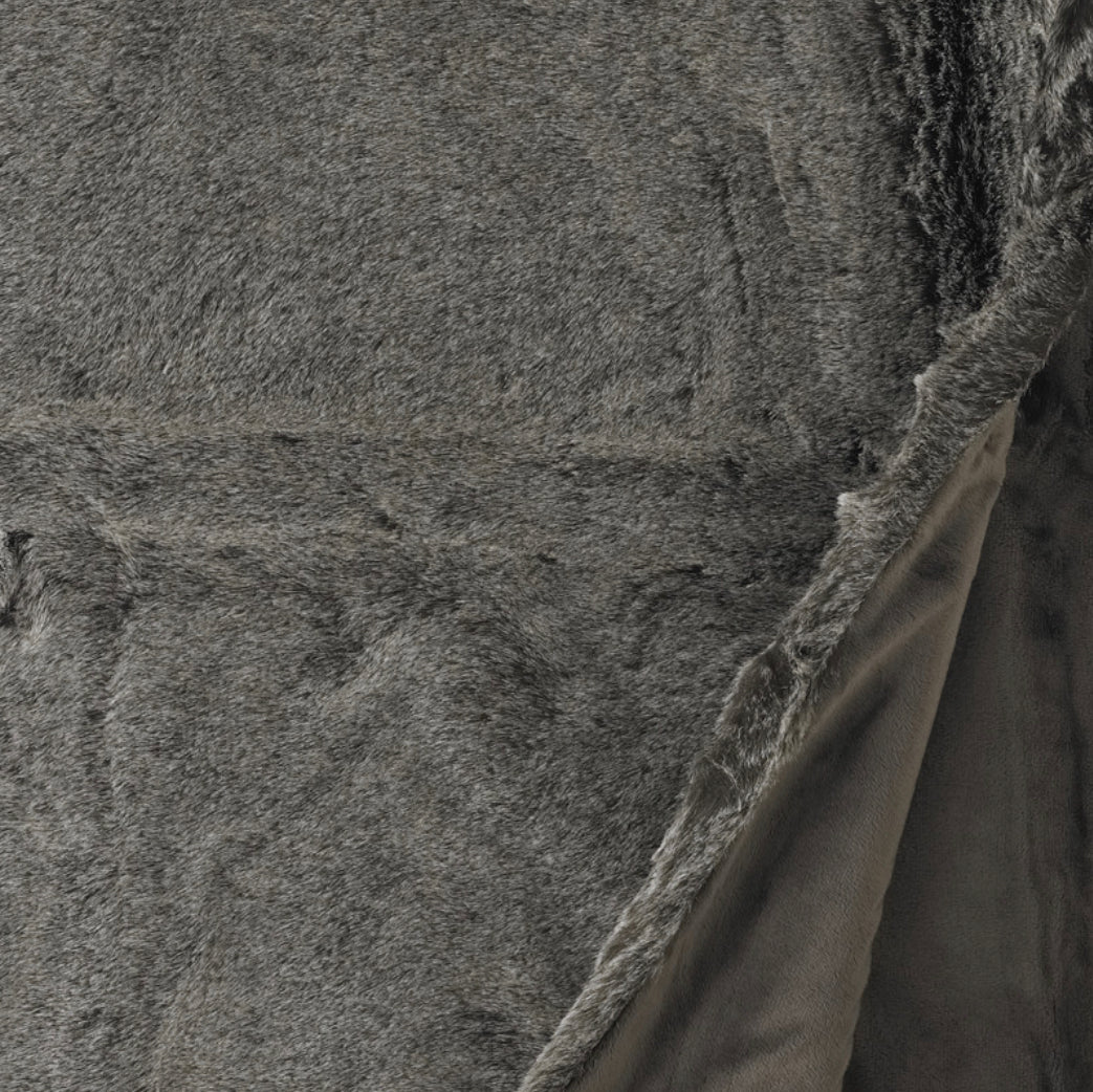 Bear Faux Fur Throw Acanthus Interiors