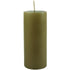Large Pillar Candle - Olive Green
