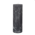Rustic Candle Tall- Grey