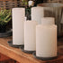 Rustic Candle White