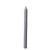 Tall Grey taper dinner candle sold individually 
