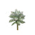 artificial succulent echeveria stem in soft green/blue colour