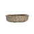 large round natural colour wicker bread basket for serving