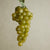 artificial green grapes for fruit display